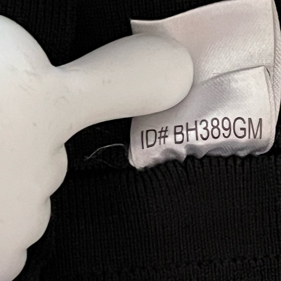 Herve Leger Black Bandage Mini Skirt Size M High Waist Designer - Picture 9 of 12